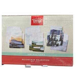Stampin' Up! Paper Pumpkin Mountain Majesties May 2025 With Stamps and Ink